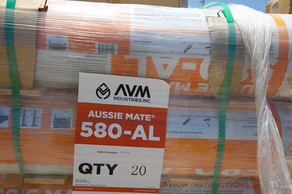 Rolls of Aussie Mate 580-AL Waterproofing